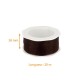 Vermessingtes Band Segel 38mm*20m dunkelbraun, einzeln