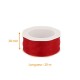 Brass band sail 38mm*20m red, per unit