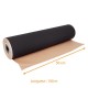 Rolle Kraft-Geschenkpapier Schwarz 0,50x100m, einzeln