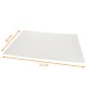 Papel de seda de colores 50x75cm, Lauzon Blanco, paquete de 480