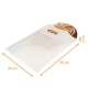 Sacchetto Kraft "galette des rois 30+3x35cm, oleato, bianco, confezione da 50