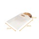Sacchetto Kraft "galette des rois 23+3x29cm, oleato, bianco, confezione da 50