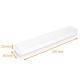 Righello trasparente in RPET, 250x40x20/20mm (senza piastra), confezione da 135