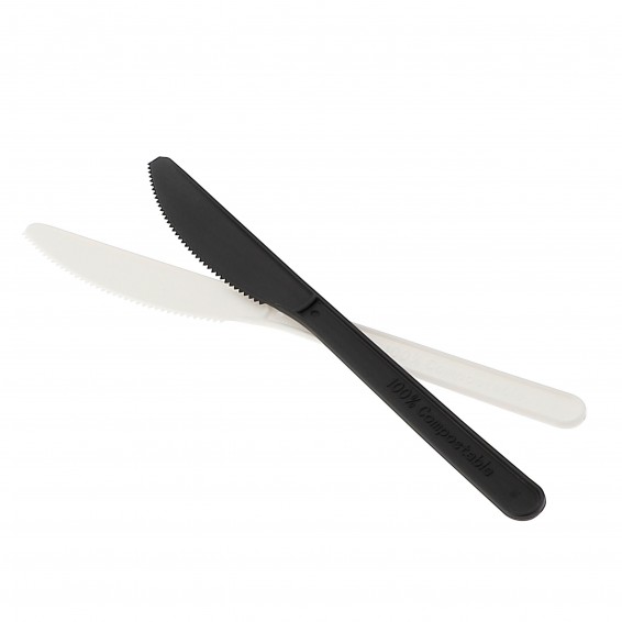 Coltello biodegradabile e compostabile