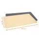 Catering plate with rounded corners Gold/Black, 750g, 20x30cm, pack of 100