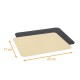 Catering plate with rounded corners Gold/Black, 750g, 17x23cm, pack of 100