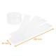 PVC strips 40x260mm, thickness 100µ, pack of 1000