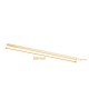 Straw reed, natural, ø6mm h200mm, pack of 100