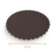 Mini plato de papel ø9cm, Negro, paquete de 100