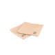 Toalla microcalentada 25x25cm, Crudo reciclado, caja de 3000