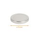 Lid for glass jar ø70mm silver, pack of 60
