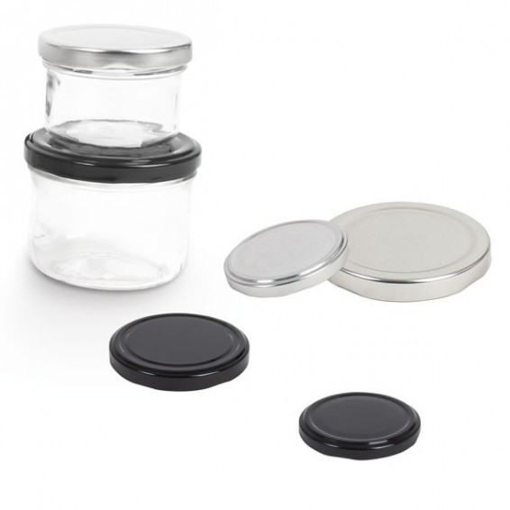 Couvercle pour pot en verre