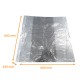 Bottom bag Transparent HDPE, 600+200/200x600mm, 12Mμ thick, box of 800