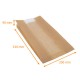 Tasche Obst und Gemüse aus braunem Kraftpapier mit Fenster, 200+90x340mm (3kg), 1000er-Pack