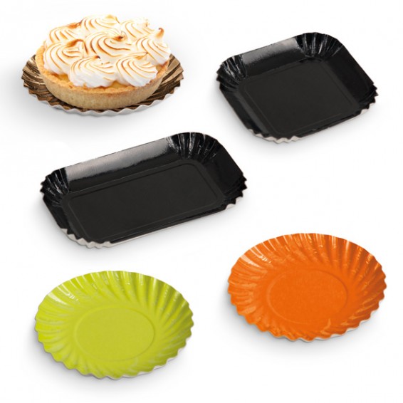Mini plato de papel