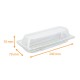 Embalaje Sándwich de plástico duro 240x70x70mm, Snackipack, caja de 240