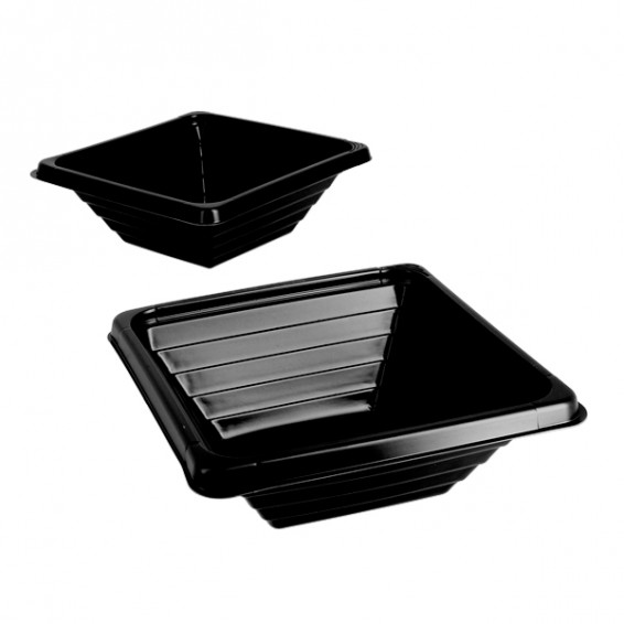 Schwarze Pyramidenschale