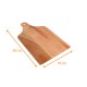 Bistro-Bretter rechteckig 30x18cm, Holzimitatkarton, 20er-Pack