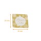 Selbstklebende Etiketten quadratisch 25x25mm 'Frohe Festtage' Gold , Packung mit 500