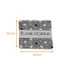 Adhesive labels square 30x30mm 'Plaisir d'Offrir' Alu Black , 500 pack
