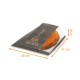 Sacchetto Kraft "galette des rois 26+3x31cm, carta oleata, "Scintillant", con finestra, scatola da 100