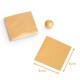 Aluminiumfolien  8x8cm, Curry, Packung mit 250
