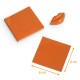 Aluminiumfolien  8x8cm, Terracotta, Packung mit 250