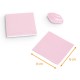 Aluminiumfolien  8x8cm, Altrosa, Packung mit 250