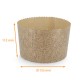Molde para panettone ø 155x112mm, paquete de 50