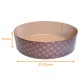Stampo per panettone fondo ø 220x70mm, confezione da 80