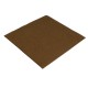 Asciugamano micro-riscaldato ovatta 2p. 38x38cm "Cioccolato, scatola da 1200