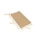 Papiertüte Phantasie 12x4,5x20cm Kraft Natur, Packung mit 250