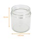 Vaso di vetro liscio Profondo 330/410ml, ø82mm h.95mm, confezione da 20