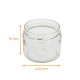 Vaso di vetro liscio Profondo 260/290ml, ø82mm h.70mm, confezione da 20