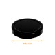 Coperchio per vaso di vetro ø82mm nero, per vasi in vetro Deep, confezione da 60