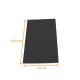 Supporto per tortiere Nero, 200x100 mm, confezione da 50