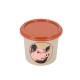 Plastic jar for rillette and crème fraîche in PP 250ml 'Rillettes' (jar+lid), box of 250