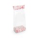 SOS bag holder pack of 100, with lock, 60+25/25x200mm, Rustic