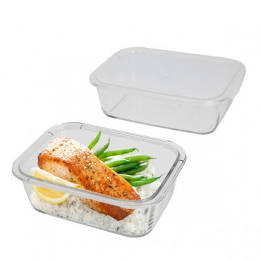 Boite rectangle en verre