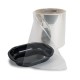 Película de sellado transparente (BOPP 35μ) 190mm x 500m Ø 220mm, caja de 1