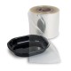 Siegelfolie transparent (BOPP 35μ) 150 mm x 500m Ø 185mm, Karton mit 1