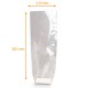 Tasche Boden Karton Silber, 210x385 mm, Karton mit 1000 Stück