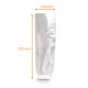 Tasche Boden Karton Silber, 170x320 mm, Karton mit 1000 Stück