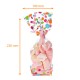 Borsa con fondo in cartone PP 100x220 mm, Perla, confezione da 100 pezzi