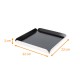 Carré Rainé Black White box of 50, 22x22cm (+2), 1.5mm thick
