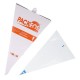 Pastry bag pack of 100, disposable, blue tip