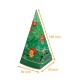 Chocolate cone box 85x85x180mm, Fir, pack of 30