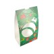 Easter and Christmas dressing for SOS bag pack of 100, 80+25/25x250mm, 'Christmas ball' model, 'Fir' décor