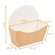 Kraft shovel for Sausage, Hot dog, Pancake, Waffle, Bagel, Pizza 10x3,8x6cm, pack of 100