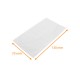 Flat compostable fiber bag pack of 100, 70x130mm in 100% natural fibre